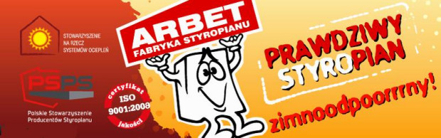 Prawdziwy styropian z fabryki styropianu ARBET