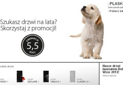 Szukasz drzwi na lata? Skorzystaj z PROMOCJI 5,5!