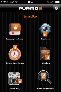 Purmo SmartBox ma intuicyjny, łatwy w obsłudze interfejs