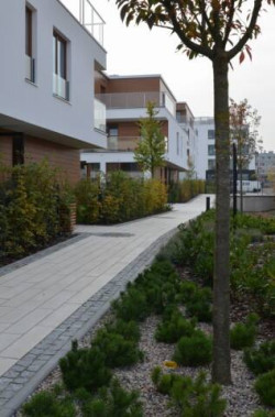 Nowe Orłowo - 2500 m2 płyt Trawertyn z linii Libet Impressio