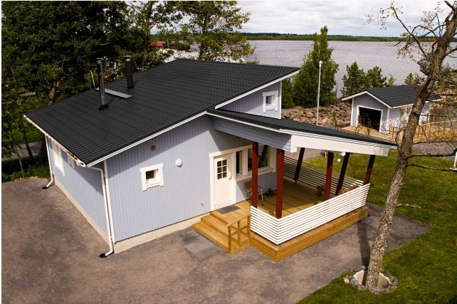 Niewielkie wymiary blachodachowki Finnera pozwalają ograniczyć liczbę przycinanych modułów