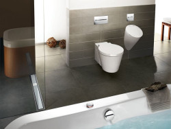 Viega Eco Plus to uniwersalny system zabudowy podtynkowej, którego podstawę stanowią stabilne, samonośne, malowane proszkowo ramy, przeznaczone do montażu wiszących elementów ceramiki łazienkowej.