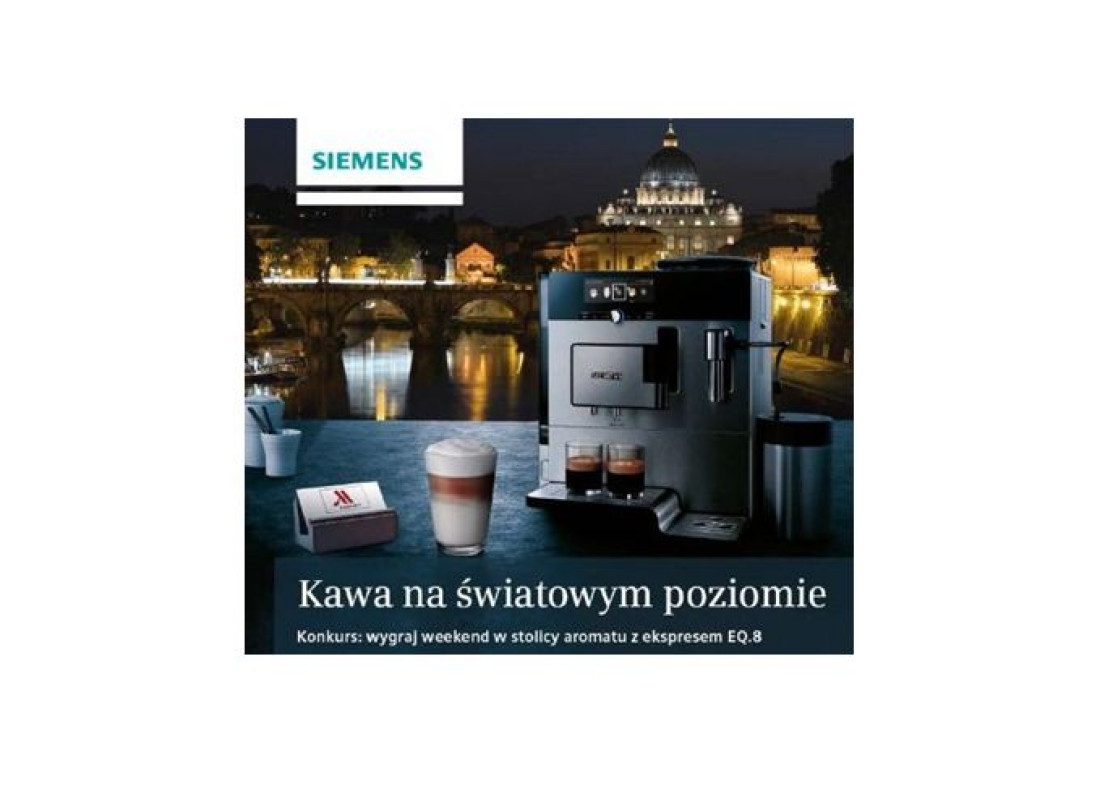 Kawa na światowym poziomie – nowa kampania marki Siemens