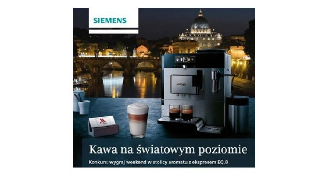 Kawa na światowym poziomie – nowa kampania marki Siemens