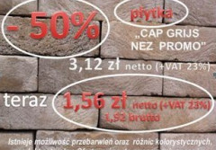 Płytki CAP GRIJS NEZ PROMO w promocji!