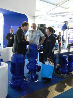 Kijów - stoistko targowe Hydro-Vacuum S.A.