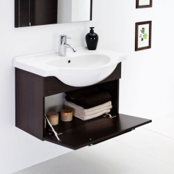 Najpopularniejszym łazienkowym meblem jest szafka podumywalkowa