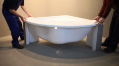 Nośnik uniwersalny do wanien półokrągłych 