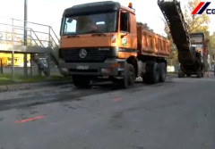 CEMEX Polska - Budowa drogi w Rudnikach w technologii betonu wałowanego