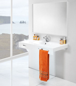 W ofercie Antado znajdziemy również specjalne lustro dedykowane do zestawienia z umywalką Smart