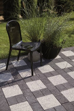 Nawierzchnia z kostki płukanej Polbruk