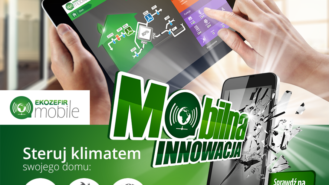 Mobilna innowacja - aplikacja mobilna Ekozefir Mobile