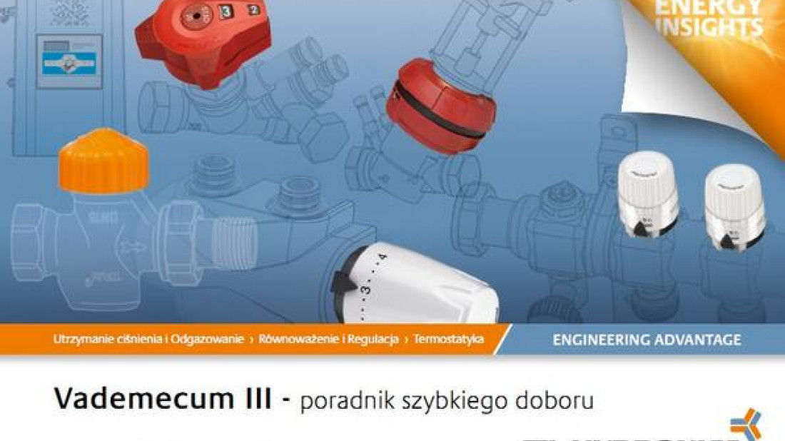 Vademecum III - poradnik doboru produktów dla marek: Pneumatex, TA, Heimeier