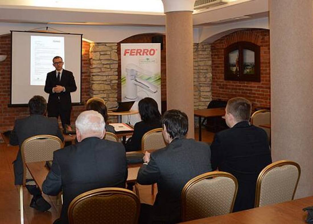 Konferencja FERRO - Instalacje wodociągowe, sanitarne i centralnego ogrzewania