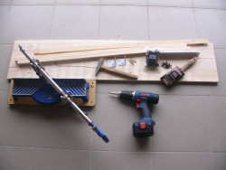 Ptasi domek zbudowany ze Śnieżką