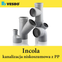 VESBO Incola – kanalizacja niskoszumowa z PP