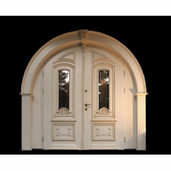 Drzwi drewniane pasywne