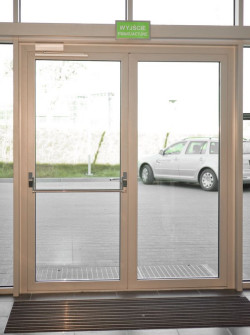 Drzwi przeciwpożarowe marki Effector są wytwarzane z najwyższej  jakości profili aluminiowych