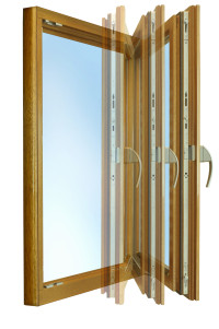 Hamulec w klamce Roto skutecznie zablokuje skrzydło w dowolnej pozycji