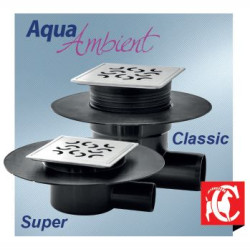 Łazienkowe wpusty punktowe Aqua Ambitne