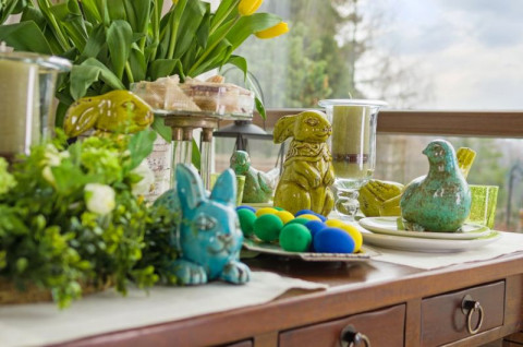 Dekoracje wielkanocne okien