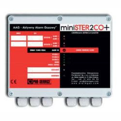Centralka detekcji gazów miniSTER2CO+.