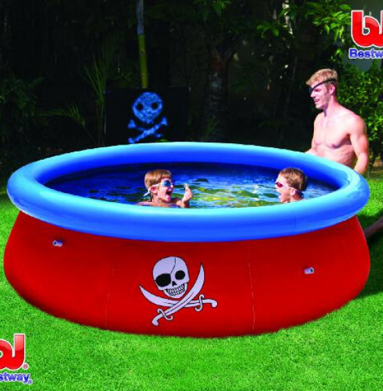 Basen rozporowy z kołnierzem 3D 274 x 76 cm Bestway