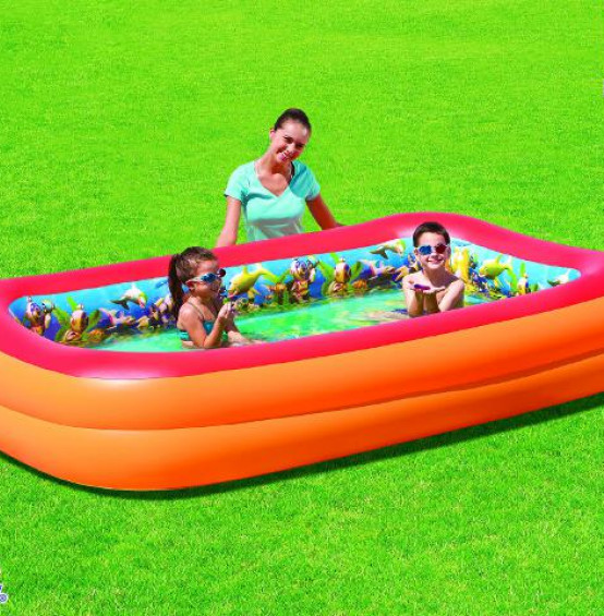 Basen nadmuchiwany 3D 262 x 175 x 51 cm Bestway