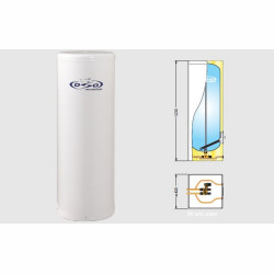 Pojemnościowy podgrzewacz wody OSO HOTWATER W Wallsmart 30-100 l