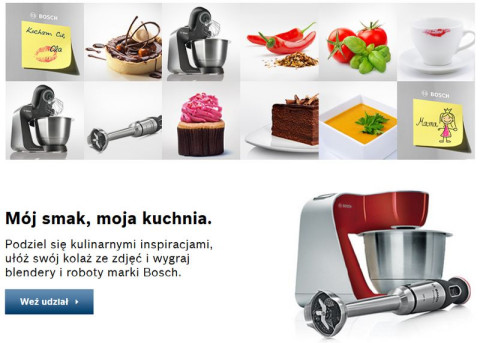 &quot;Mój smak, moja kuchnia&quot; - czyli kulinarne inspiracje z robotami kuchennymi Bosch - MUM5