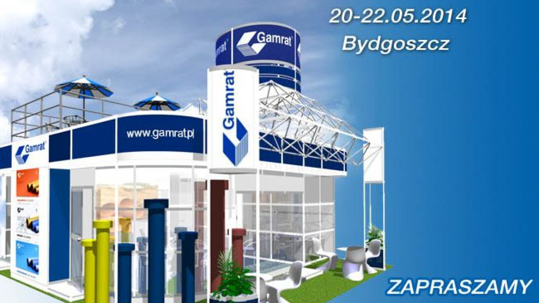 Firma GAMRAT zaprasza na Targi WOD-KAN w Bydgoszczy w dniach 20-22.05.2014