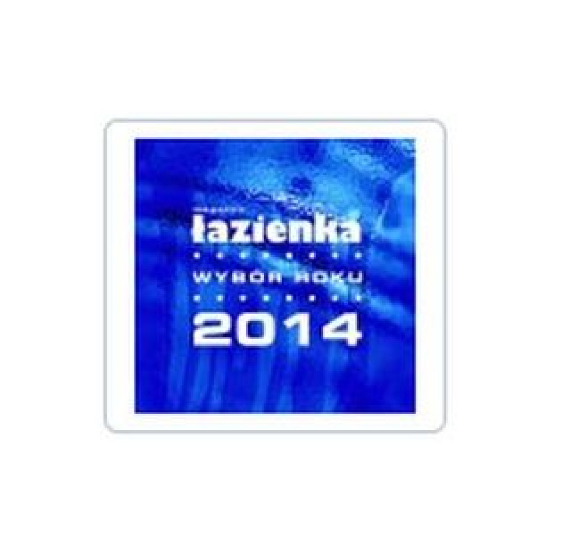 Główna nagroda w konkursie "Łazienka - Wybór Roku 2014" dla kolumny natryskowej KAMINO firmy Armatura Kraków