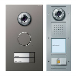 Wandaloodporne wideobramofony, stalowe i z poliwęglanu Gira