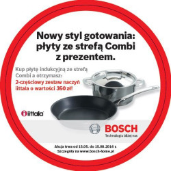 Płyty indukcyjne Bosch z wyjątkowym prezentem