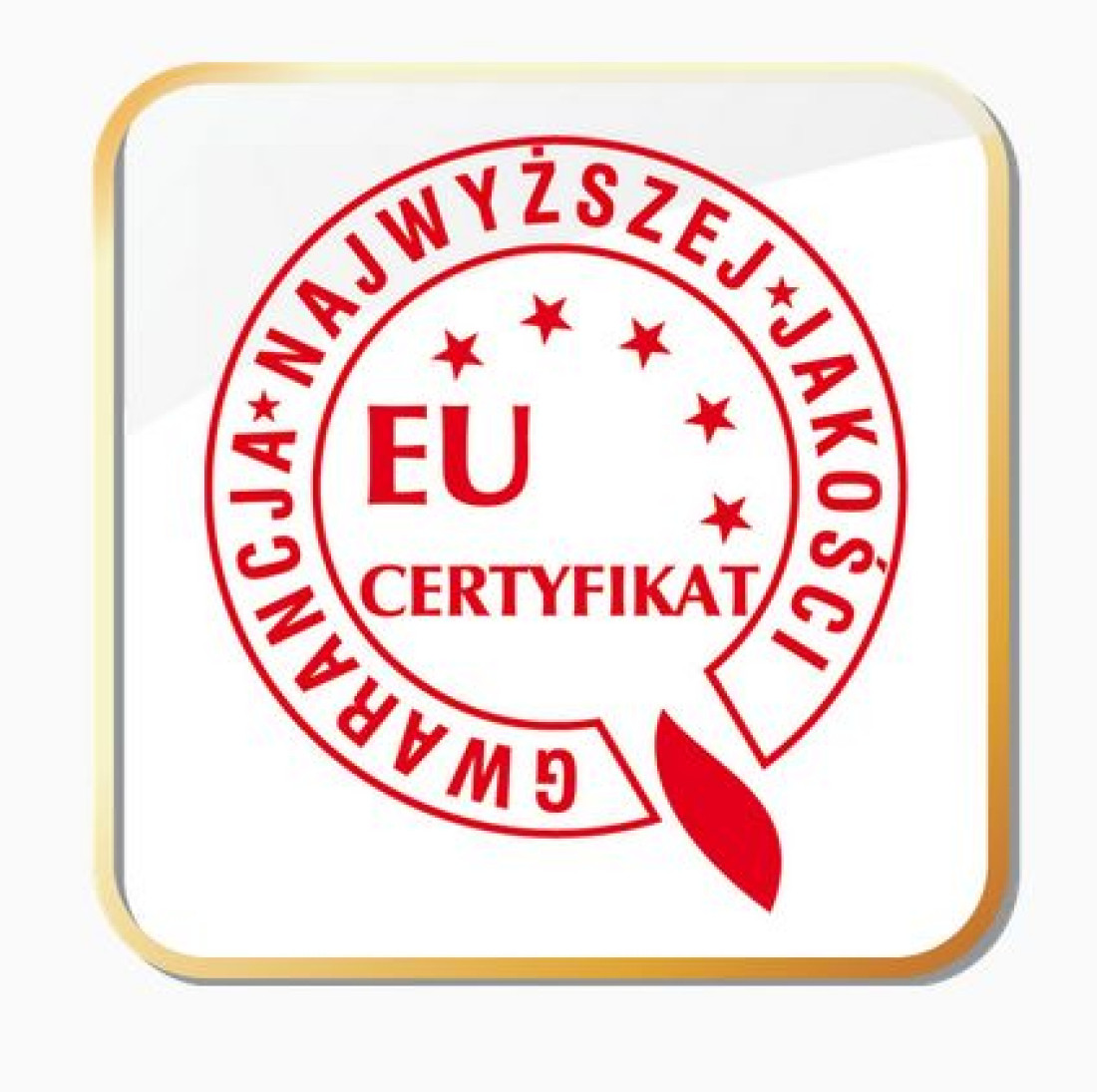 Certyfikat Gwarancja Najwyższej Jakości dla firmy CERAMIKA POLSKA Sp. z o.o. HADYKÓWKA®