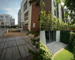 W Wiśniowym Sadzie architekci postawili na duże płyty Maxima z kolekcji Libet Impressio