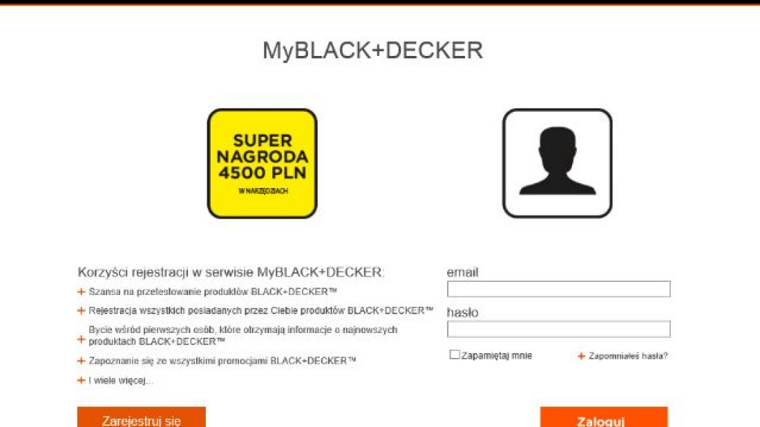 MyBLACK+DECKER - nowy serwis i nagrody warte 4500 zł