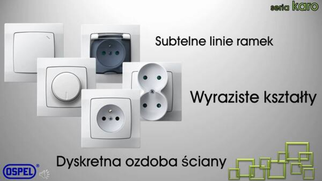 Estetyka czy funkcjonalność? Już nie trzeba wybierać - osprzęt elektryczny marki Ospel