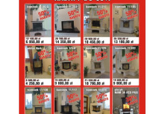 Wielka wyprzedaż kominków - rabaty od 30 do 50%