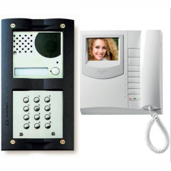 Zestaw wideodomofonowy EX3161MXCW z szyfratorem FC52MAS i monitorem Exhito EX3160C