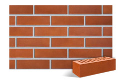 Cegła angobowana w kolorze Kasztan