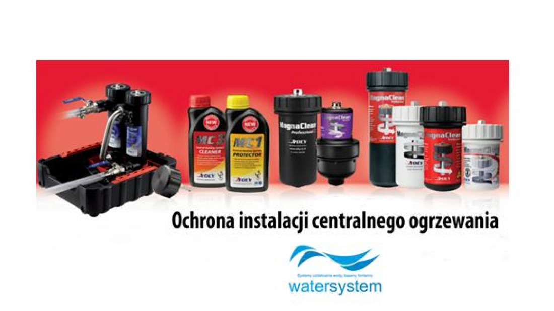 Oszczędzaj pieniądze i chroń instalację c.o. z filtrem MaganClean od firmy Watersystem