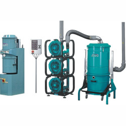 Przemysłowe odkurzacze centralne Disan dla obiektów komercyjnych