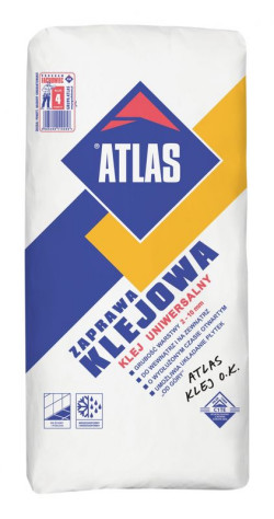 Zaprawa Klejowa ATLAS - &quot;Klej OK&quot; w historycznym opakowaniu