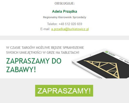 Firma Wiązary Burkietowicz zaprasza na Wielkopolskie Targi &quot;Sielinko 2014&quot; w 07-08.2014