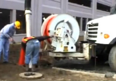 Tunele rozsączające - inspekcja i czyszczenie systemu