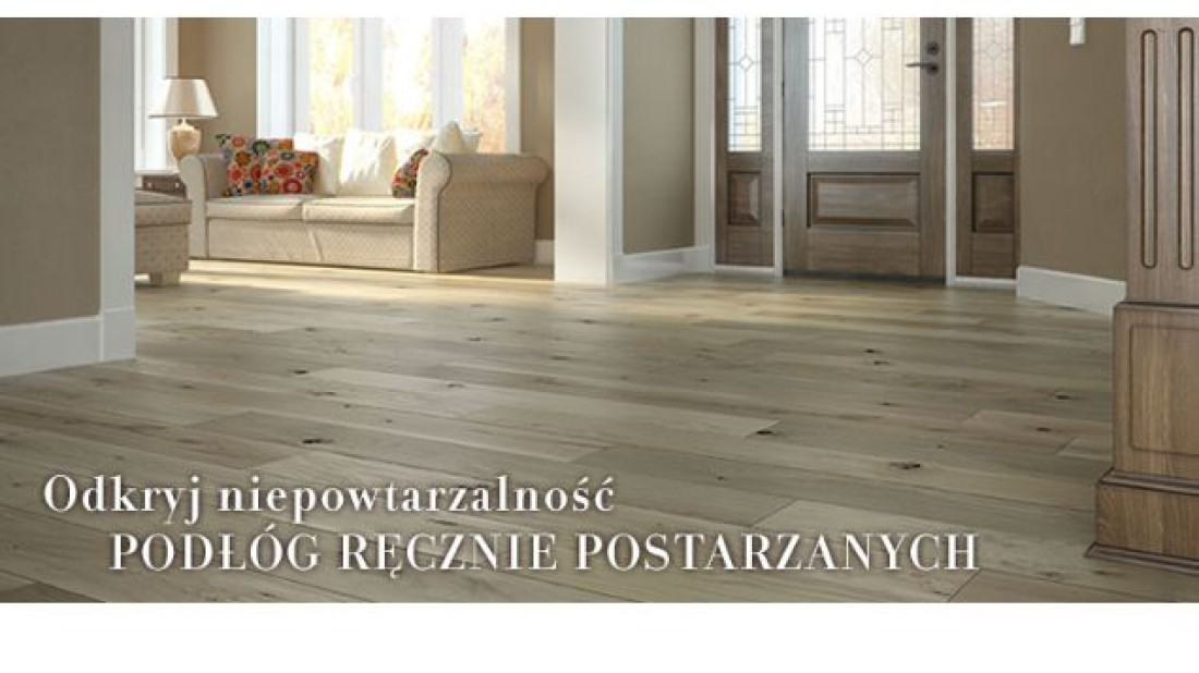  Kolekcja podłóg postarzanych Timeless Collection firmy Baltic Wood