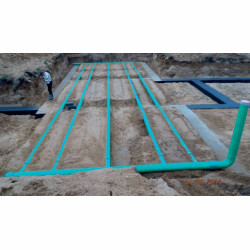 Gruntowy wymiennik ciepła GEOHEAT - w fundamentach