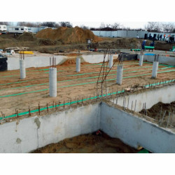 Gruntowy wymiennik ciepła GEOHEAT - dla obiektu żłobka