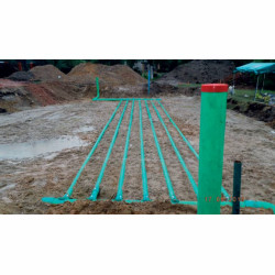 Gruntowy wymiennik ciepła GEOHEAT - pod płytą fundamentową